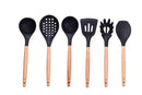 Set Of 6 Utensils - Black Edition