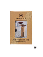 Corkscrew With Rotating Wooden Handle