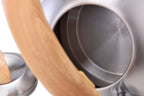 Bouilloire Sifflante 3 L - Manche En Bois - Pour Tous Types De Feux
