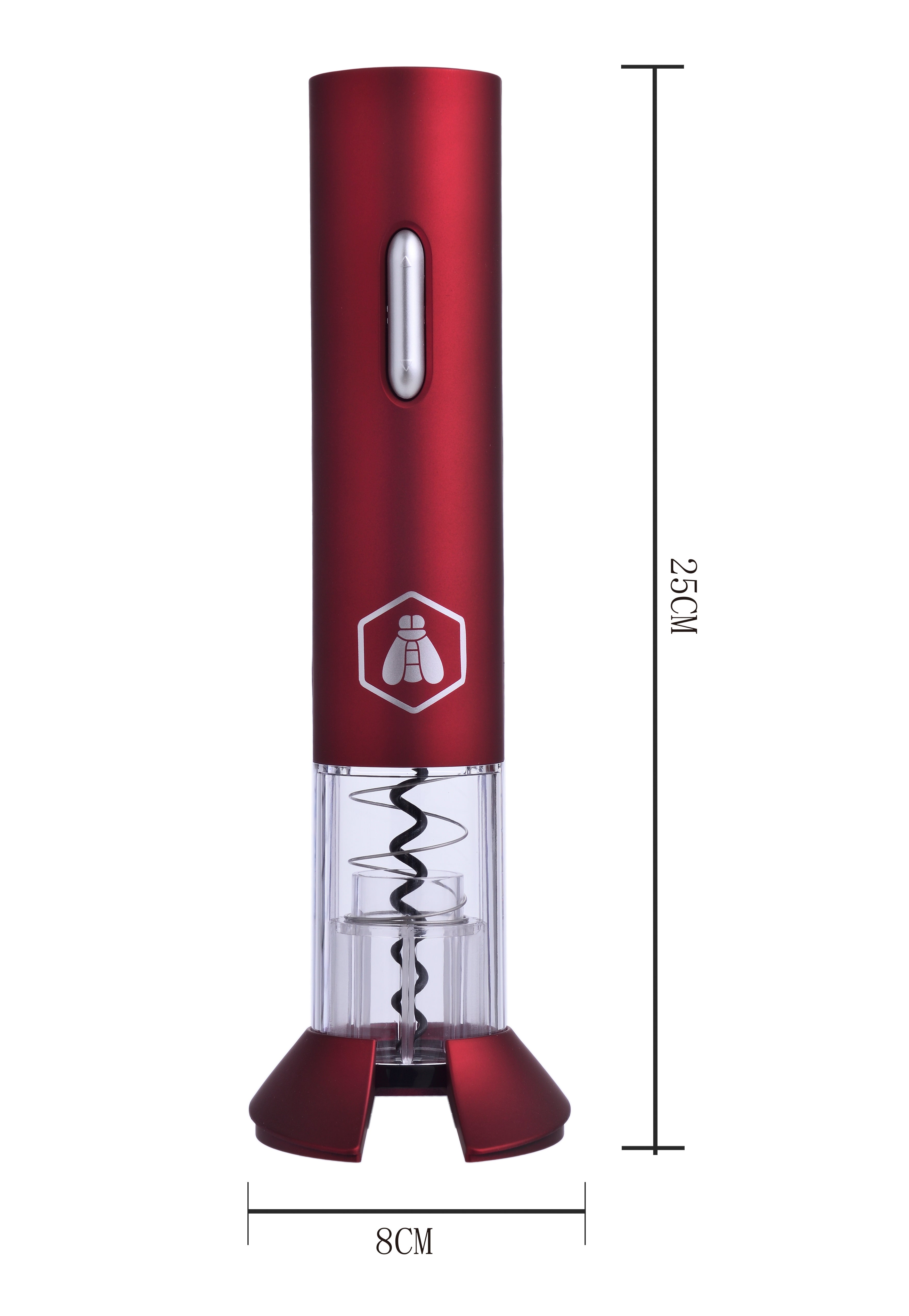 Electric Corkscrew With Capsule Cutter Support