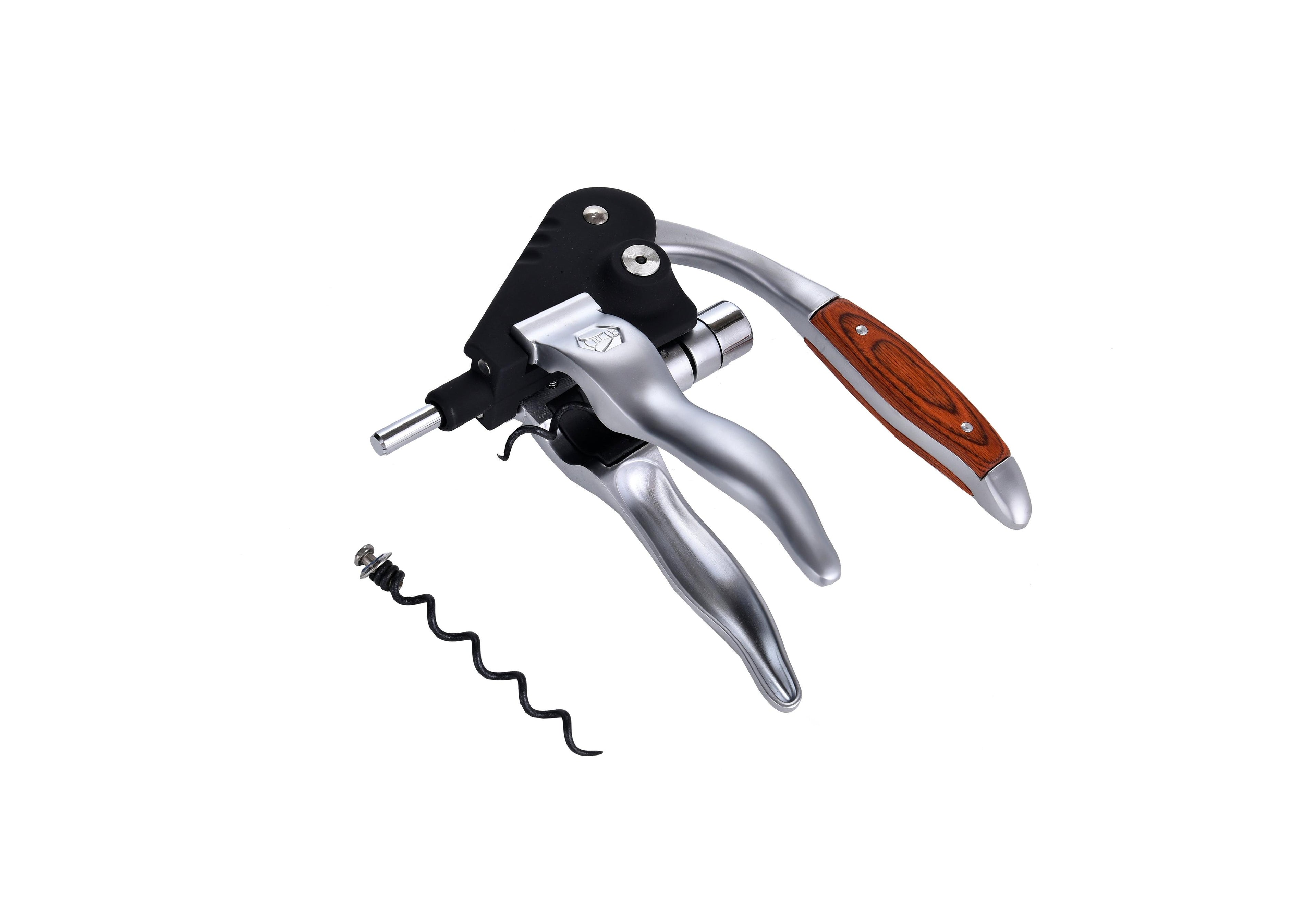 Corkscrew With Rack Lever