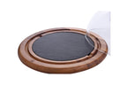 Cheese Cloche Wood And Slate Tray