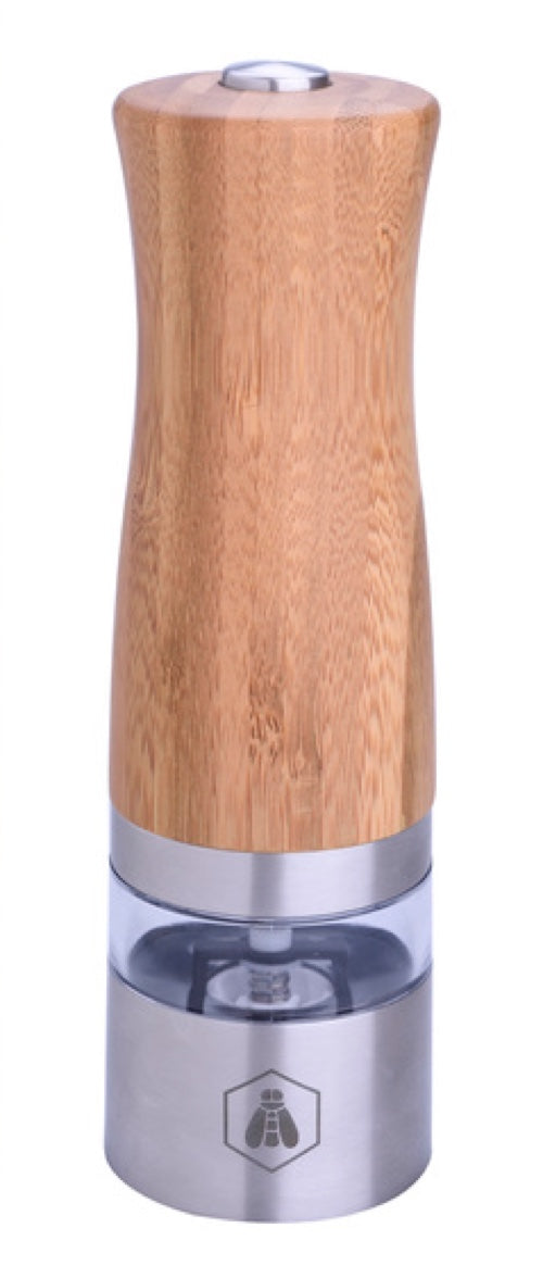 Pepper Or Salt Mill - Bamboo - Brown