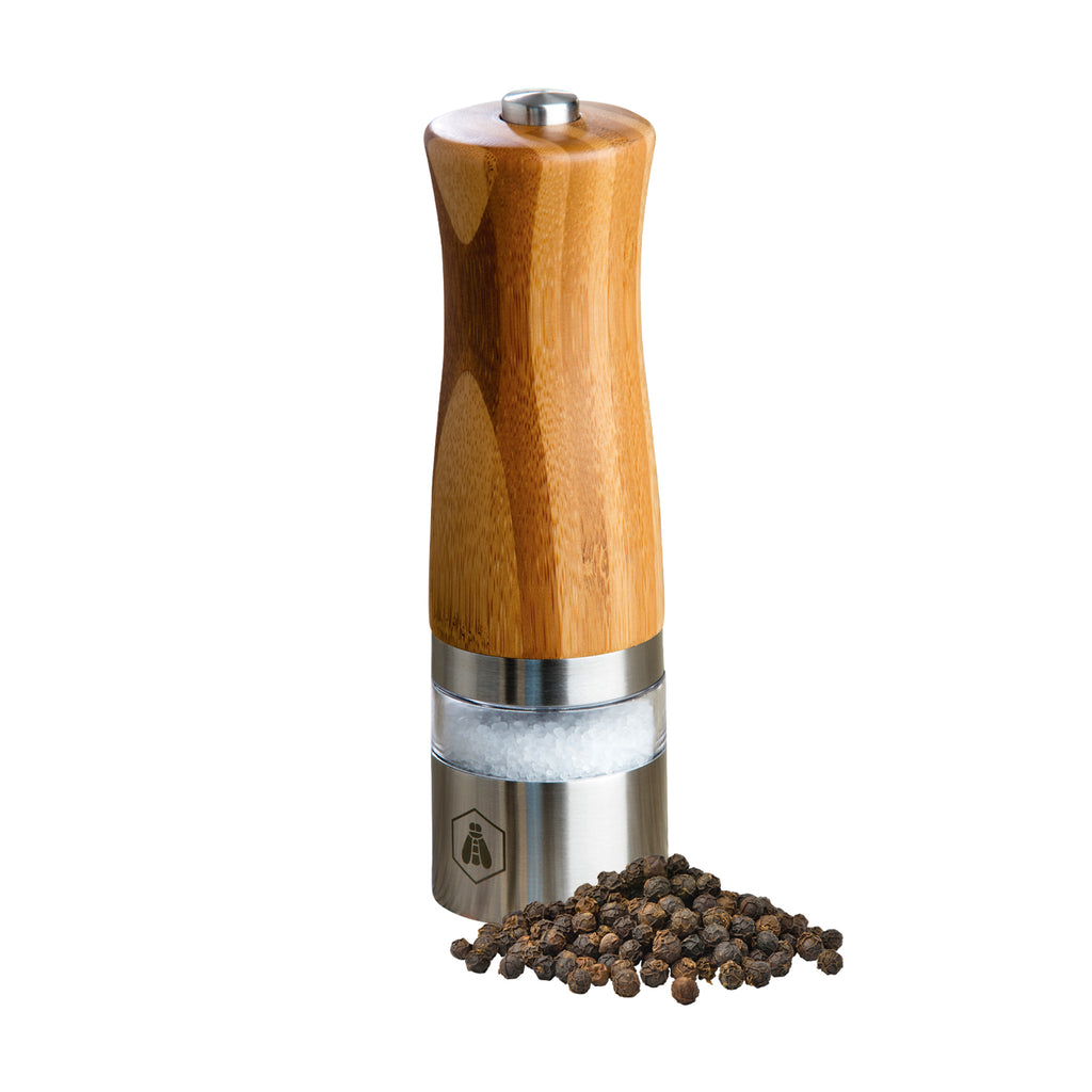 Pepper Or Salt Mill - Bamboo - Brown