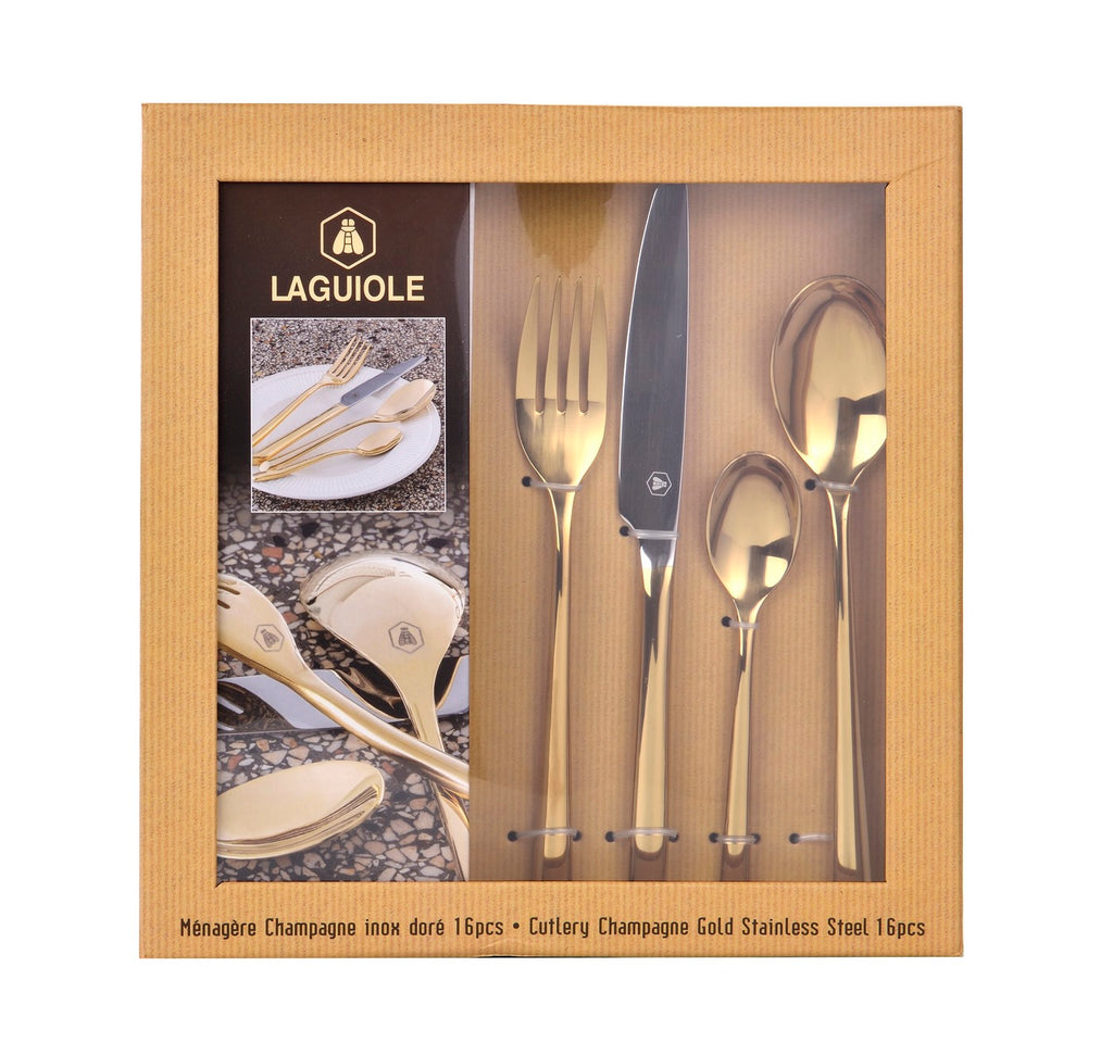 Ménagère Gold 16 Pièces