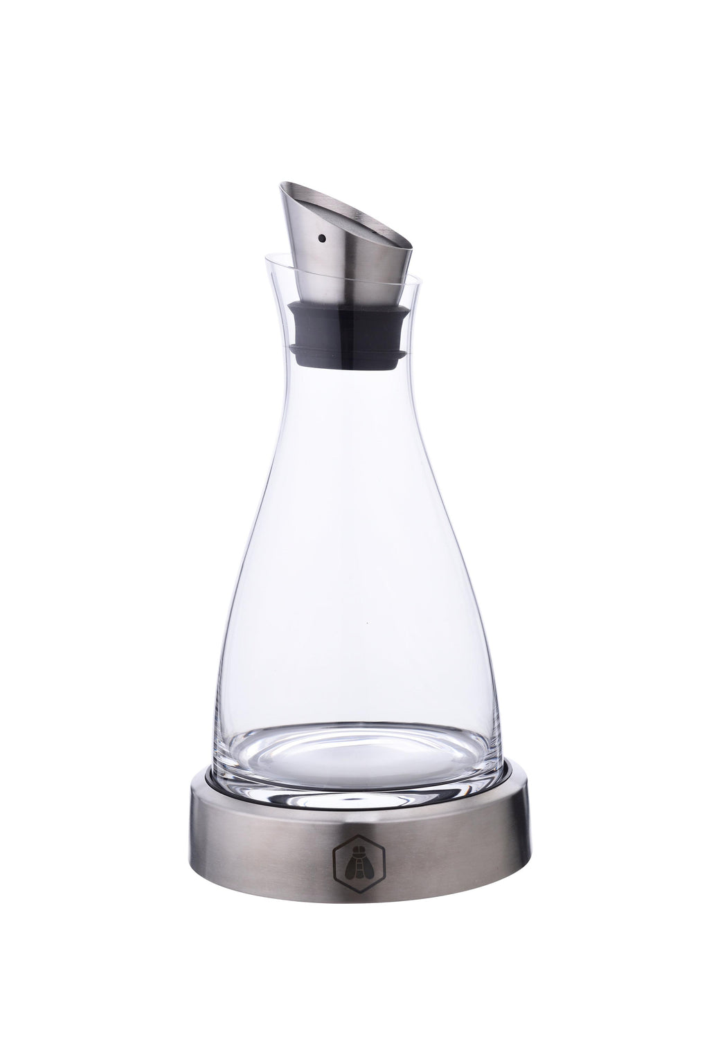 Glass Carafe With Stainless Steel Cooling Block - 1L