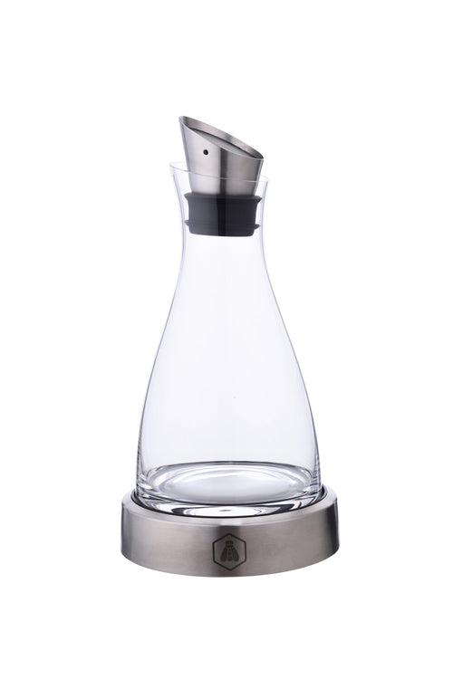 Carafe En Verre Avec Bloc Refroidissant En Inox- 1L