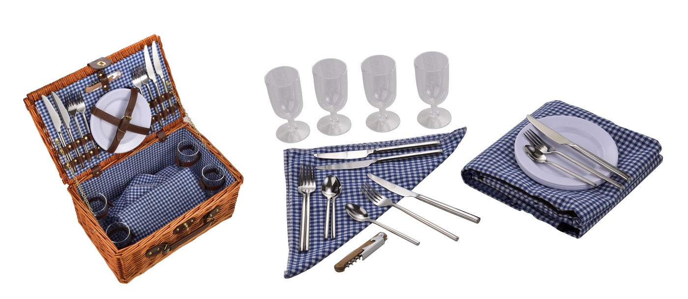 Panier Pic-Nic Pour 4 Personnes
