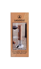 Tire-Bouchon Electrique Ouvre-Bouteille Electrique Automatique Bois Et Argent