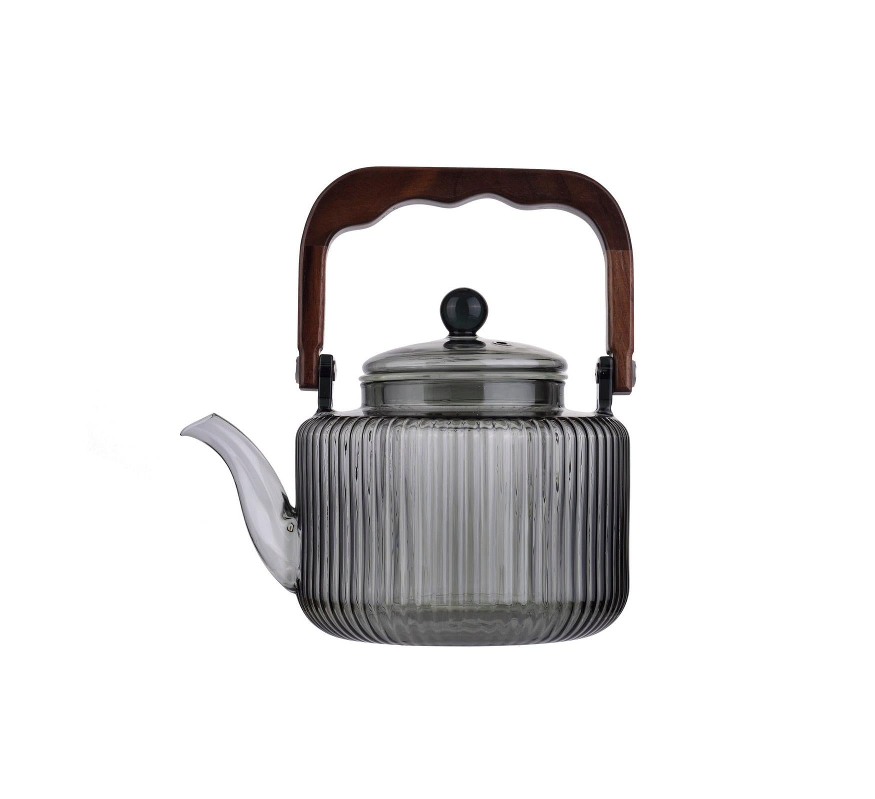 Set De 2 Tasses + Théiere Sur Plateau
