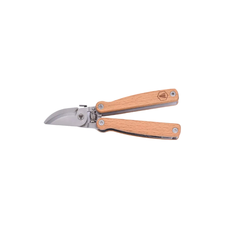 Tijeras de podar multifunción de madera de haya