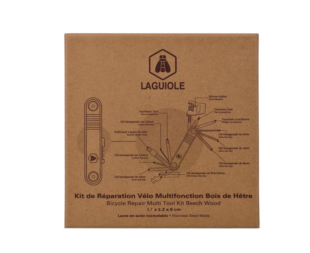Kit De Réparation Vélo Multifonction Avec Pochette