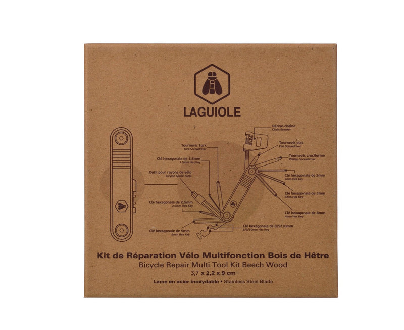 Kit de reparación de bicicletas multifunción con bolsa