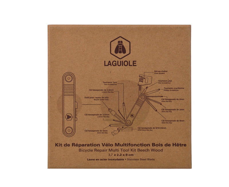 Kit de reparación de bicicletas multifunción con bolsa