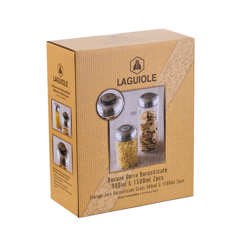Boîtes De Conservation Borosilicaté 900 Ml Et 1500 Ml