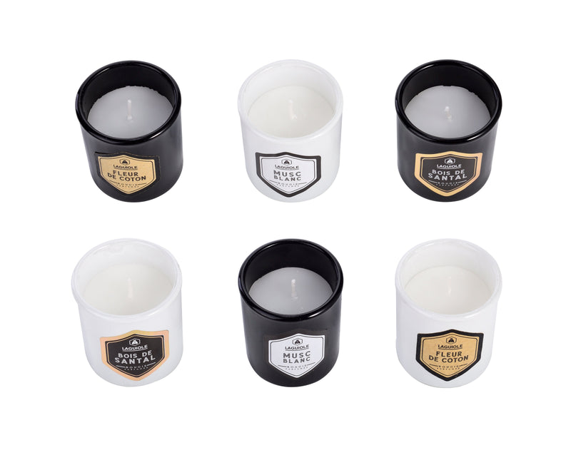 Coffret De 6 Bougies Parfumées - Cire Naturelle