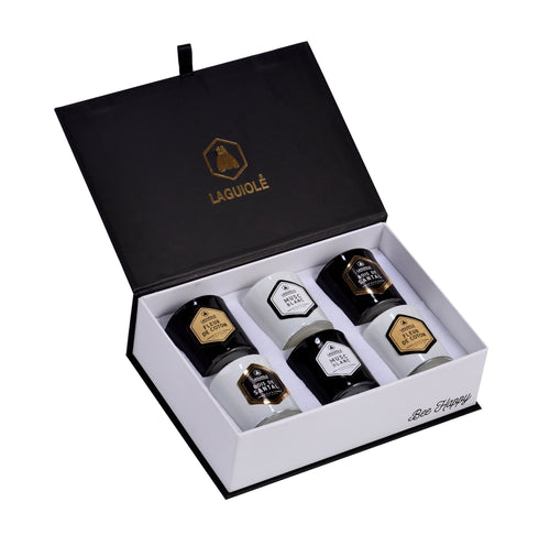 Coffret De 6 Bougies Parfumées - Cire Naturelle