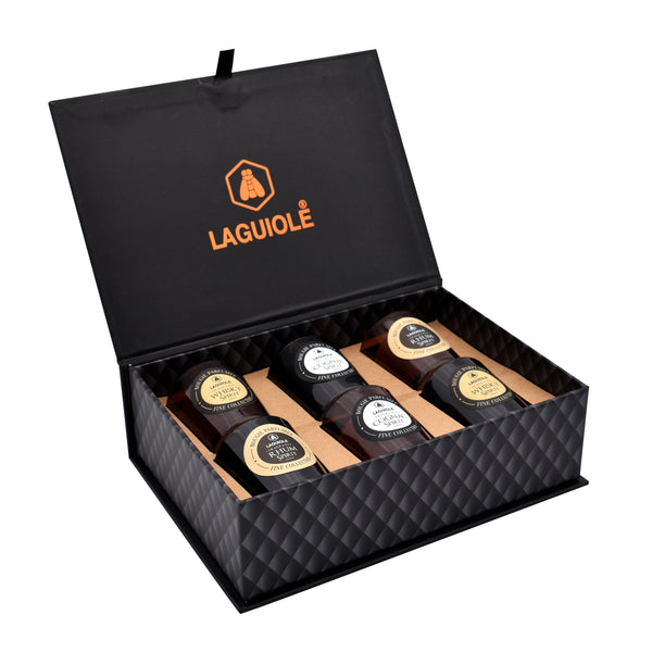 Coffret De 6 Bougies Parfumées - Senteur Whisky Cognac Rhum