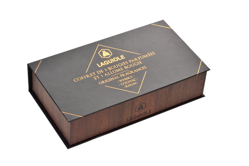 Coffret De 3 Bougies & Allume Tout