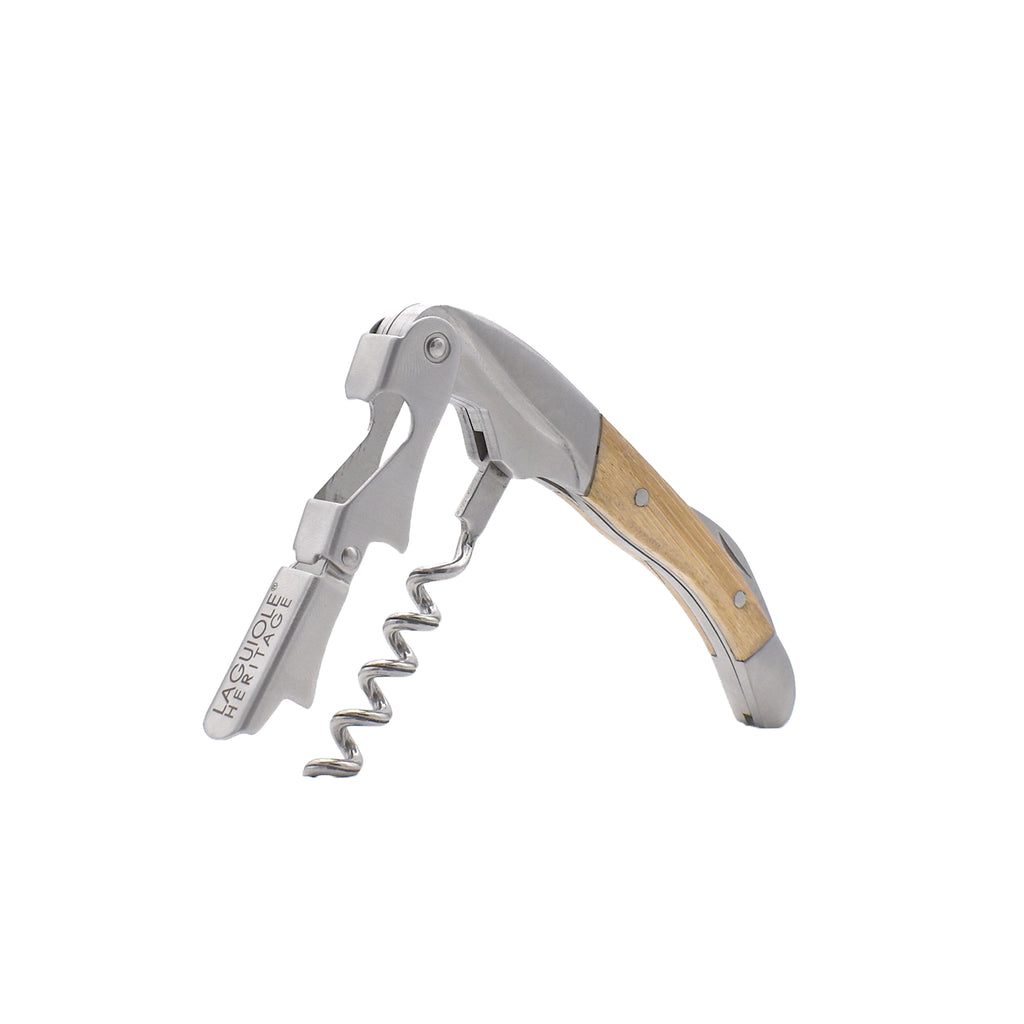 Double Lever Sommelier - Bamboo Wood Handle
