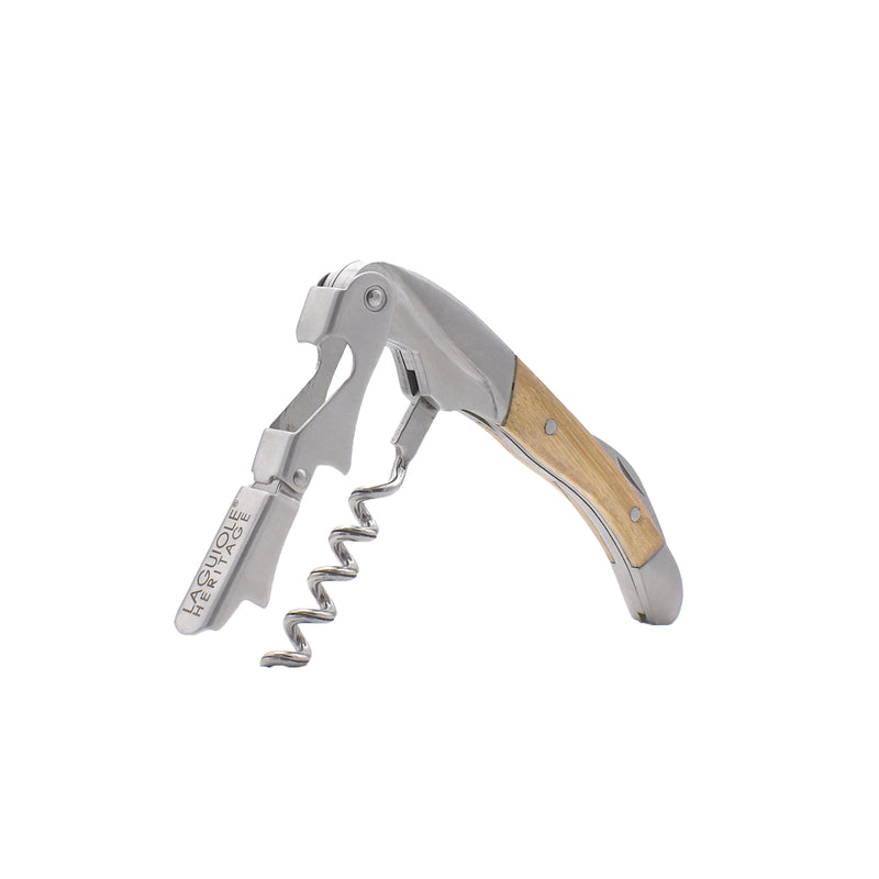 Sommelier Doble Palanca - Mango Madera Bambú