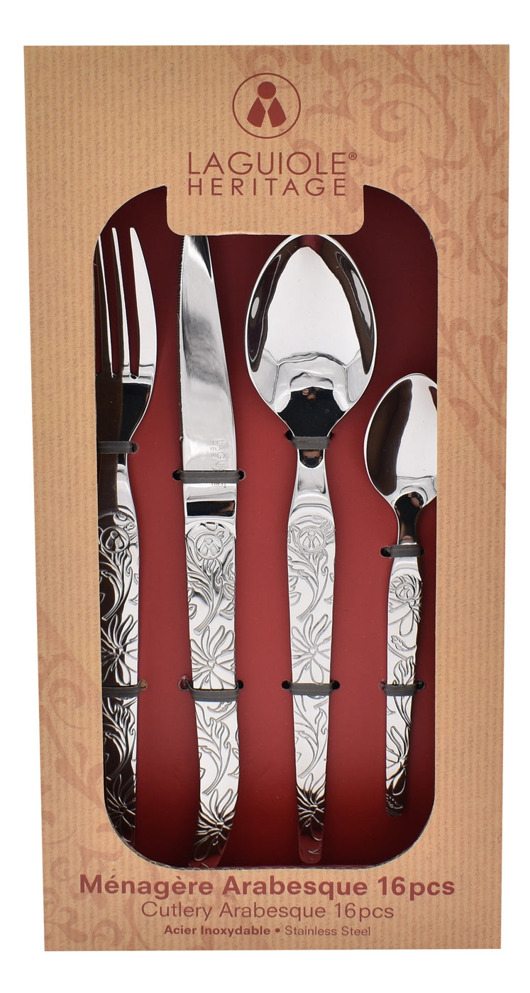Juego de Cubiertos Heritage 16 Piezas Arabeque