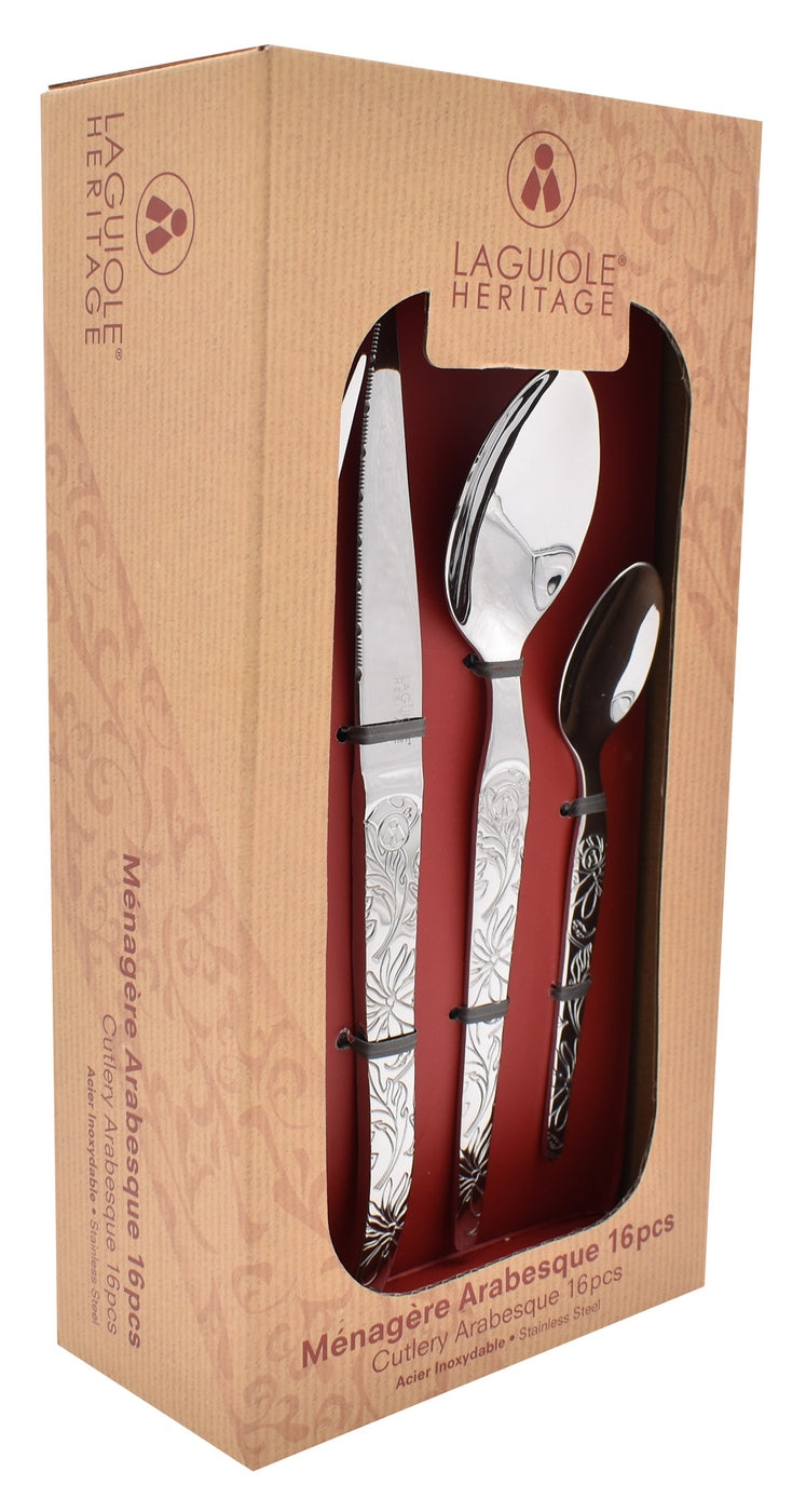 Juego de Cubiertos Heritage 16 Piezas Arabeque