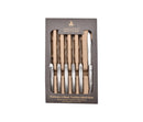 Coffret De 6 Couteaux À Steak - Métal