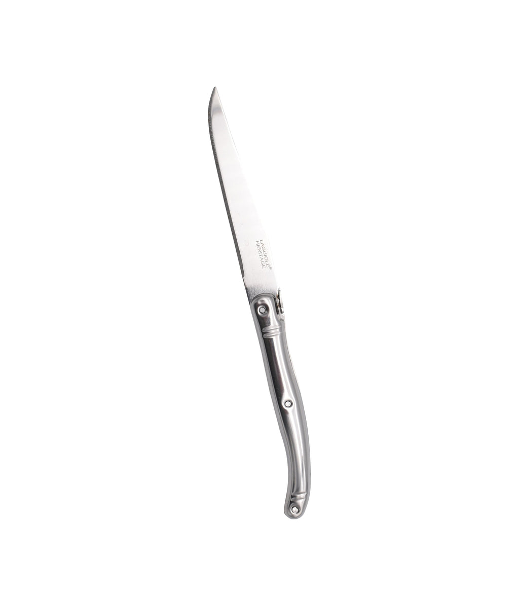 Estuche De 6 Cuchillos Para Carne - Metal