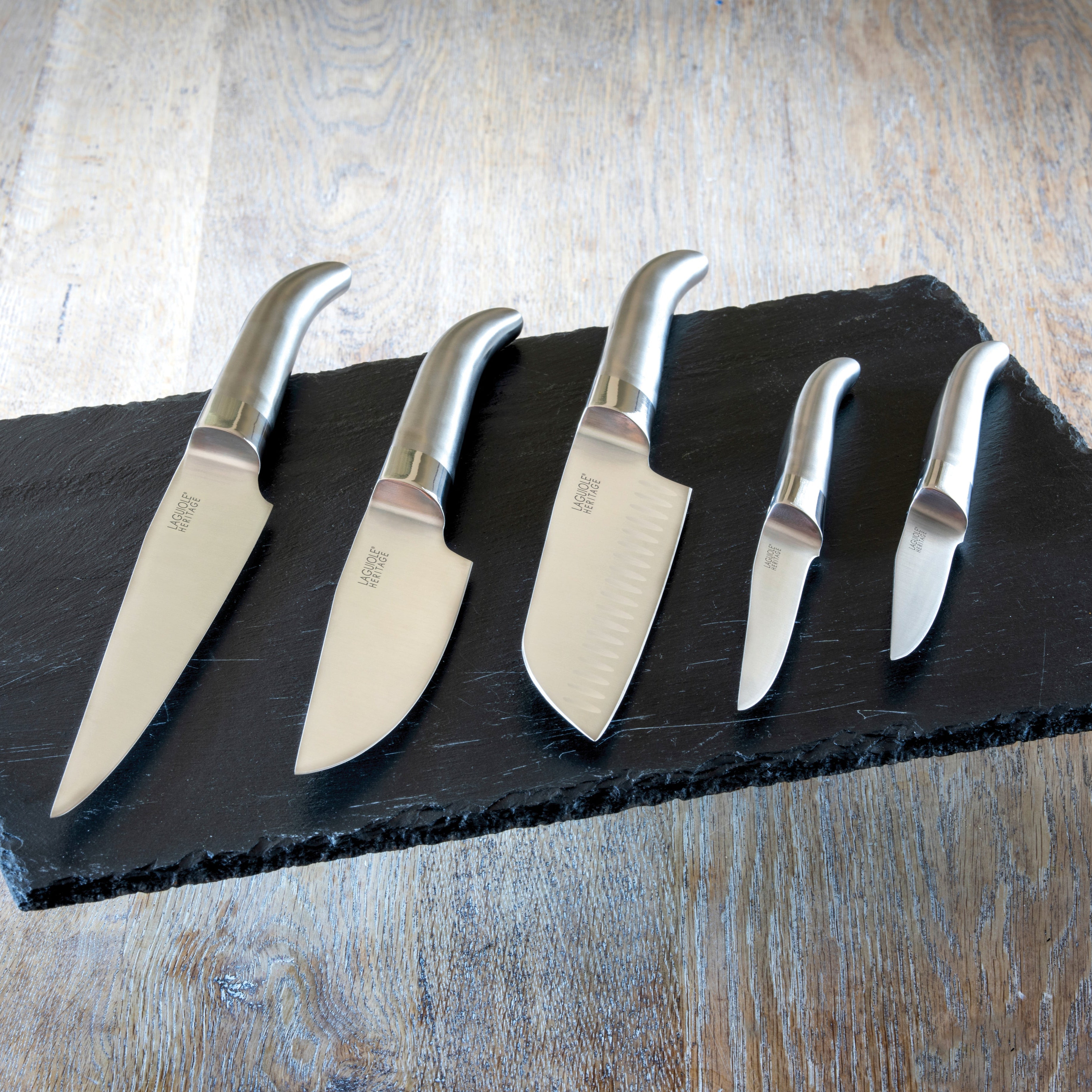 Box Of 5 Knives - Lg Heritage