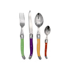 Laguiole Heritage - Assorted Color Cutlery 24 Pieces