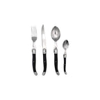 Laguiole Heritage - Black Cutlery Set 24 Pieces