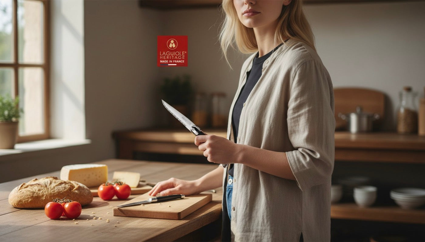 Laguiole Heritage - Black Steak Knife