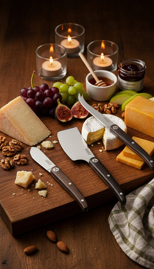Set De 3 Couteaux A Fromage