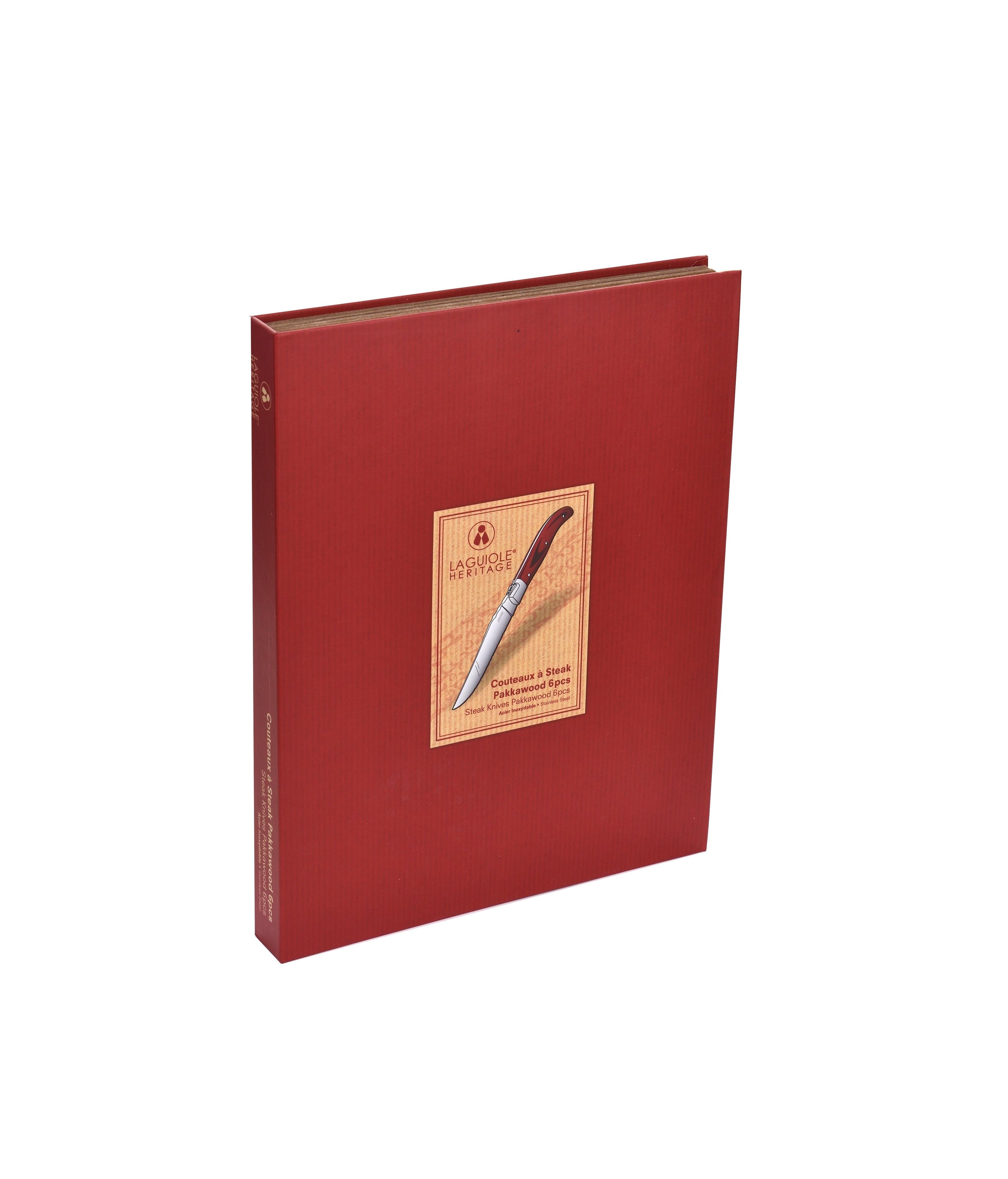 Estuche de 6 Cuchillos para Carne - LG Heritage