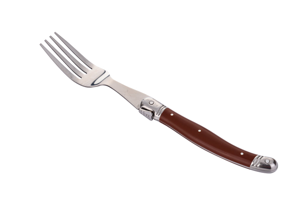 Cutlery Set - Brown - 24 Pieces