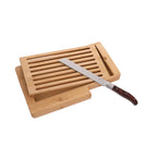 Tabla de Cortar de Bambú con Cuchillo para Pan - LG Heritage