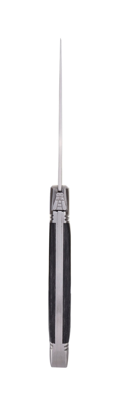 Cuchillo Plegable Mango de Madera Pakka Gris