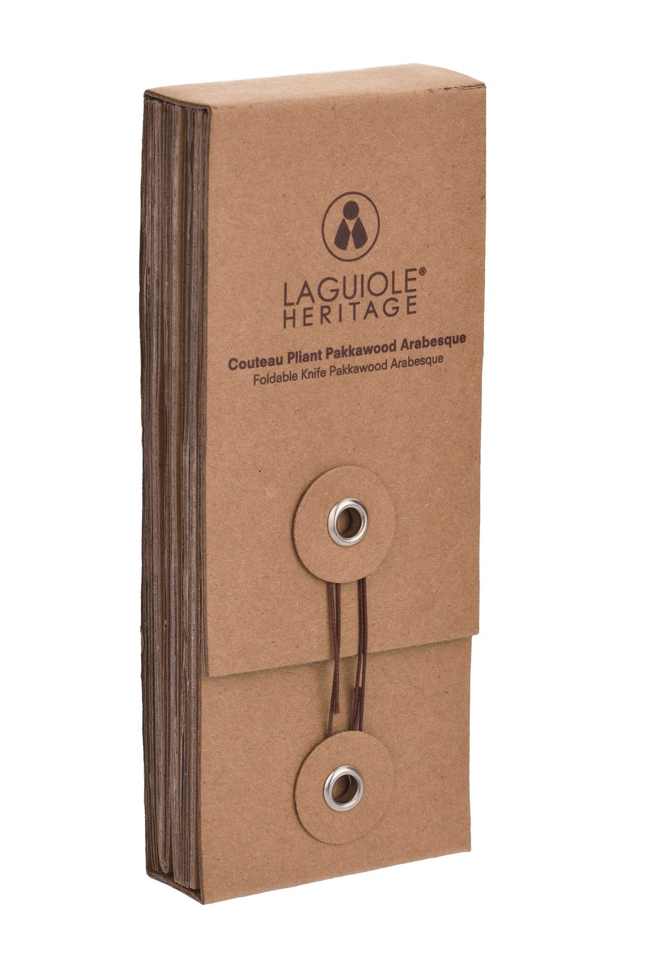 Cuchillo Plegable Mango de Madera Pakka Gris
