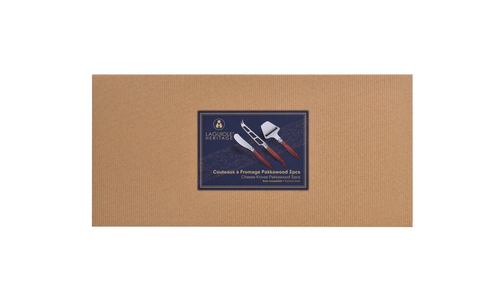 Estuche de 3 Cuchillos para Queso - LG Héritage