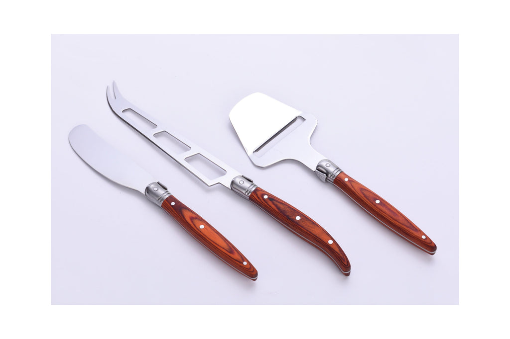 Estuche de 3 Cuchillos para Queso - LG Héritage