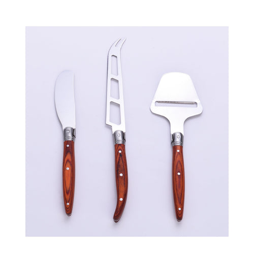 Coffret De 3 Couteaux À Fromage - LG Héritage