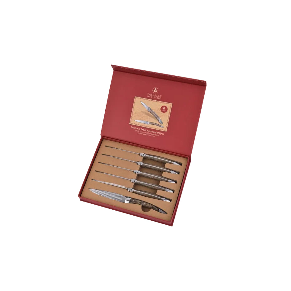 Laguiole Héritage Set of 6 Steak Knives
