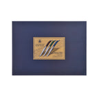 Laguiole Héritage Gift Set of 6 Coloured Wooden Knives