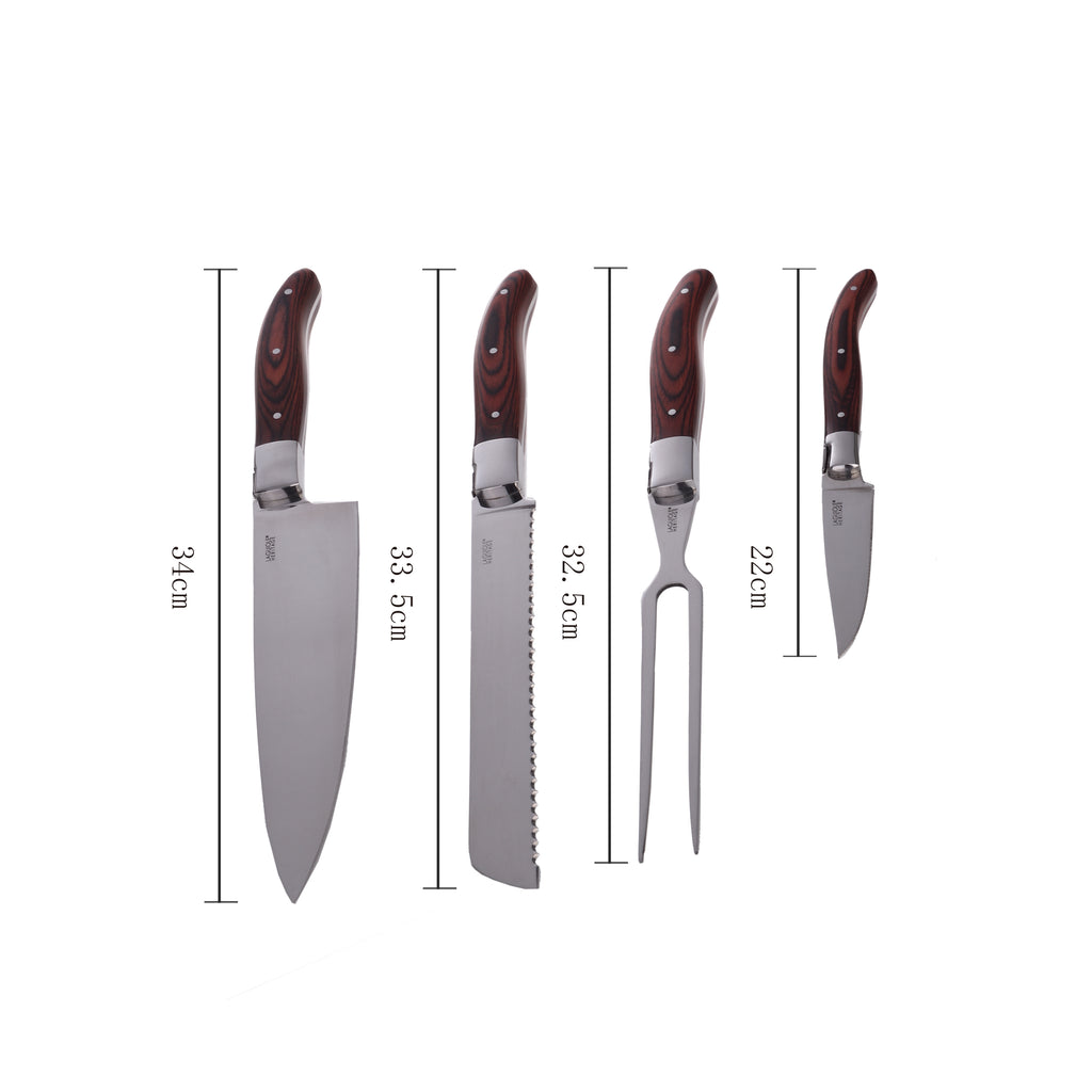 Laguiole Héritage Taco De 4 Cuchillos