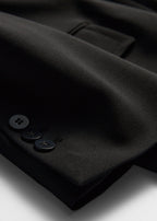 Blazer Pa Jill Solid Blazer - Noir