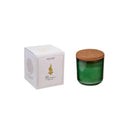 Anti Odor Scented Candle With Cork Stopper 330 G - Green