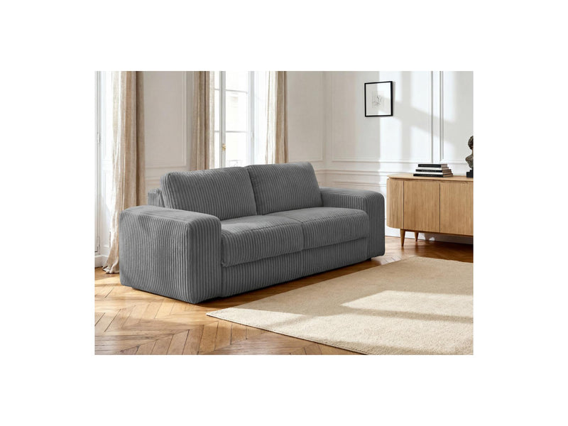 Ibiza - Convertible Straight Sofa - Express Opening Corduroy