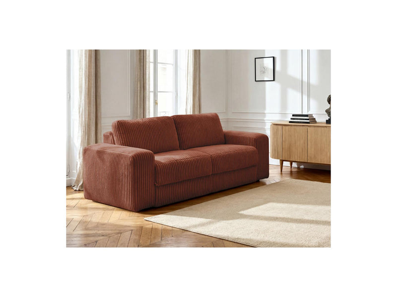 Ibiza - Convertible Straight Sofa - Express Opening Corduroy