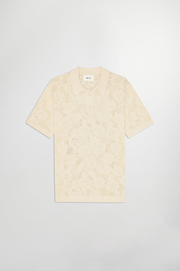 Ryan Flower Knit - Ivory